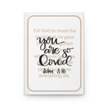 You Are Loved — John 3:16 Christian Hardcover Journal